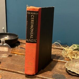 1961 Hardcover The Book of Ceremonial Magic by Arthur E. Waite Witchcraft Occult
